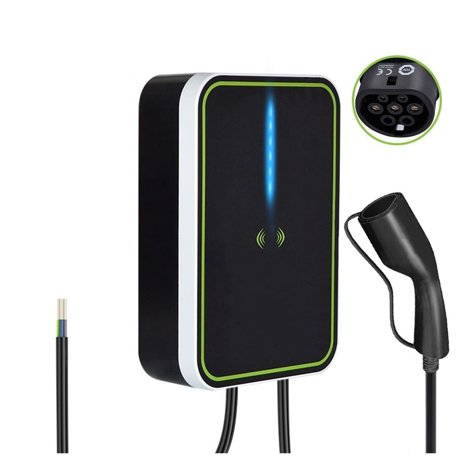Buy ZHELLY EV Charger EV Charger Type 2 32A 22kw 3 Phase EVSE Wallbox ...