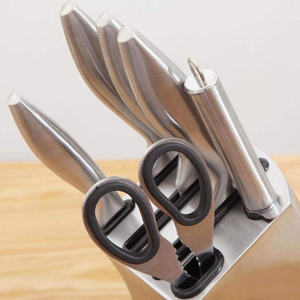 Knife Block Storage Stand Kitchen,Only Selling Cutter Holder,Stainless Steel - Supplies Rack Multi-Function