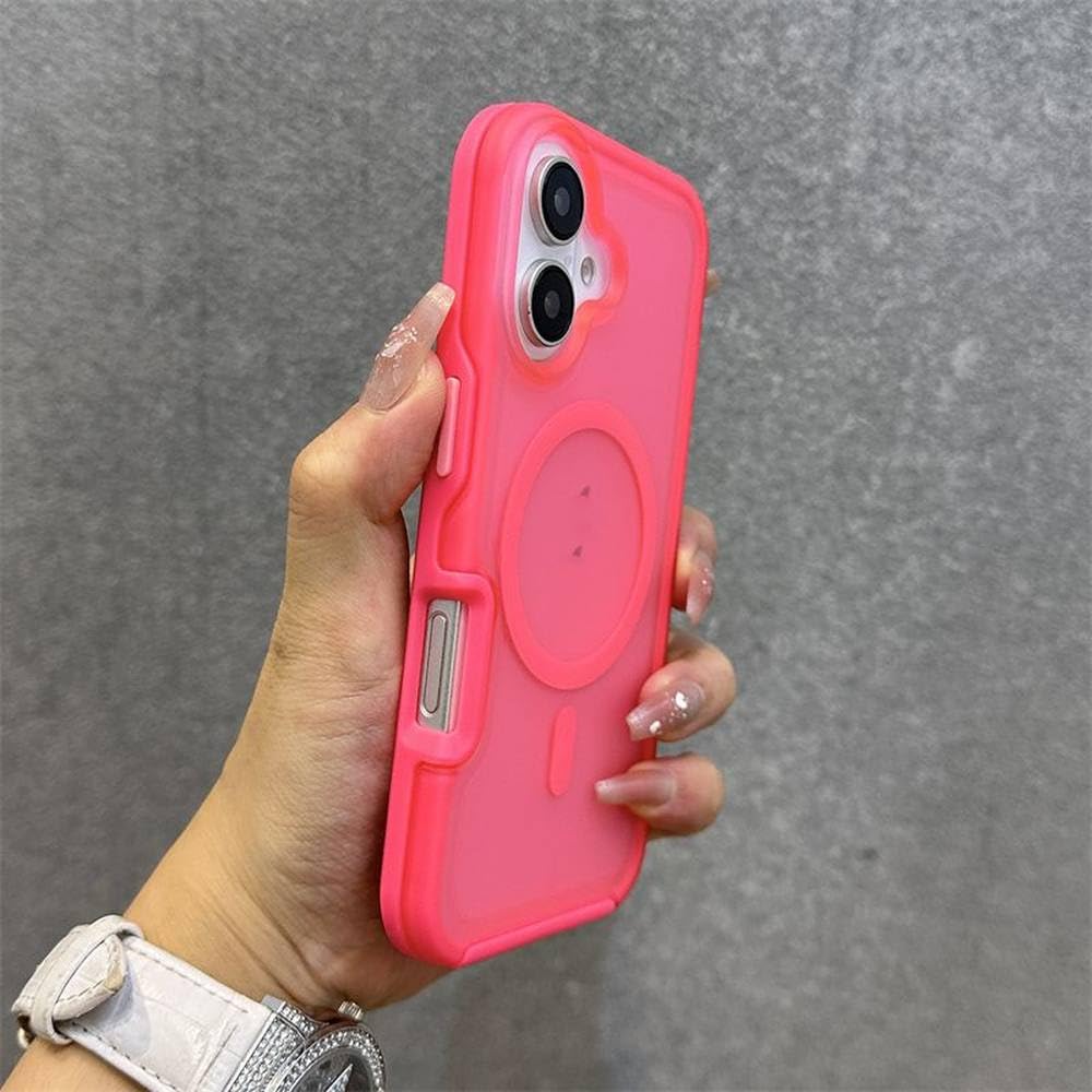 Coque magnétique iPhone 14 Pro Max antichoc à charge sans fil