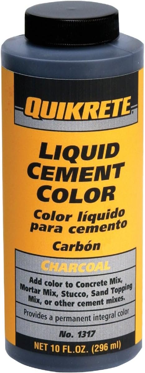 Quikrete Charcoal 10 Oz. Liquid Cement Color - 1 Each