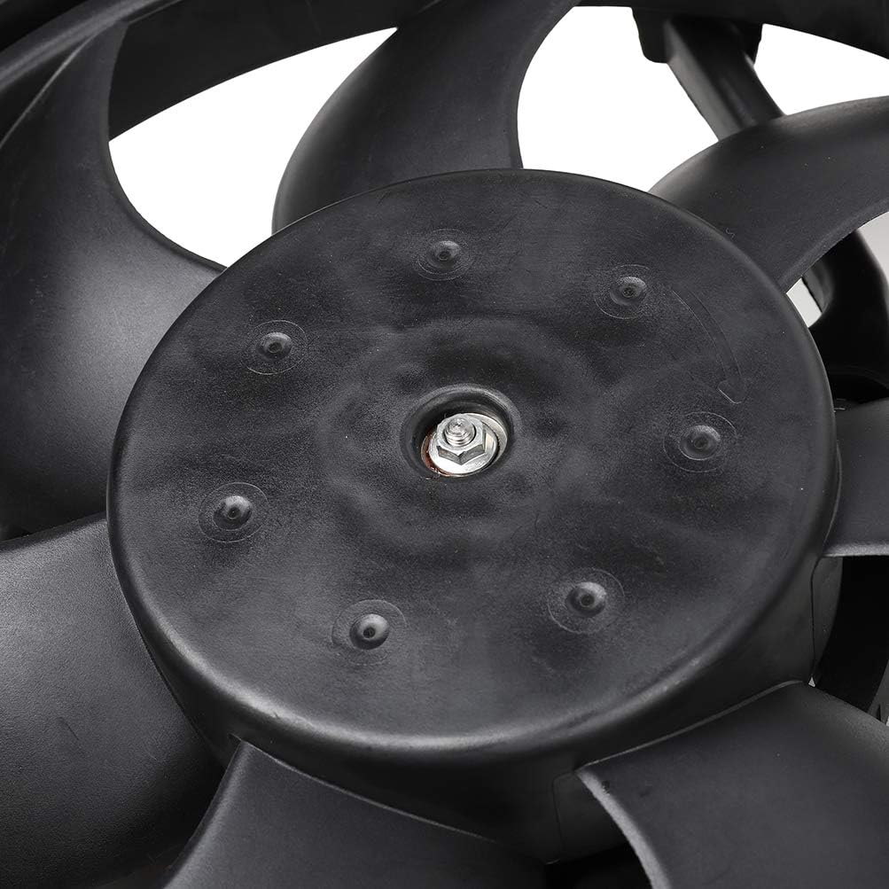 Radiator Condenser Fan Assembly Cooling Fan Driver Passenger Side/LH RH 623840 KFKGF Universal Slim Fan Push Pull Radiator Condenser Fan Assembly Cooling 12V Mount Kit 2015-2016 for Volvo for V60