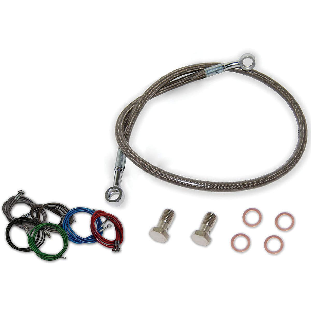 Streamline Rear Brake Line (Stock) (Smoke) Compatible with 87-06 Yamaha Banshee