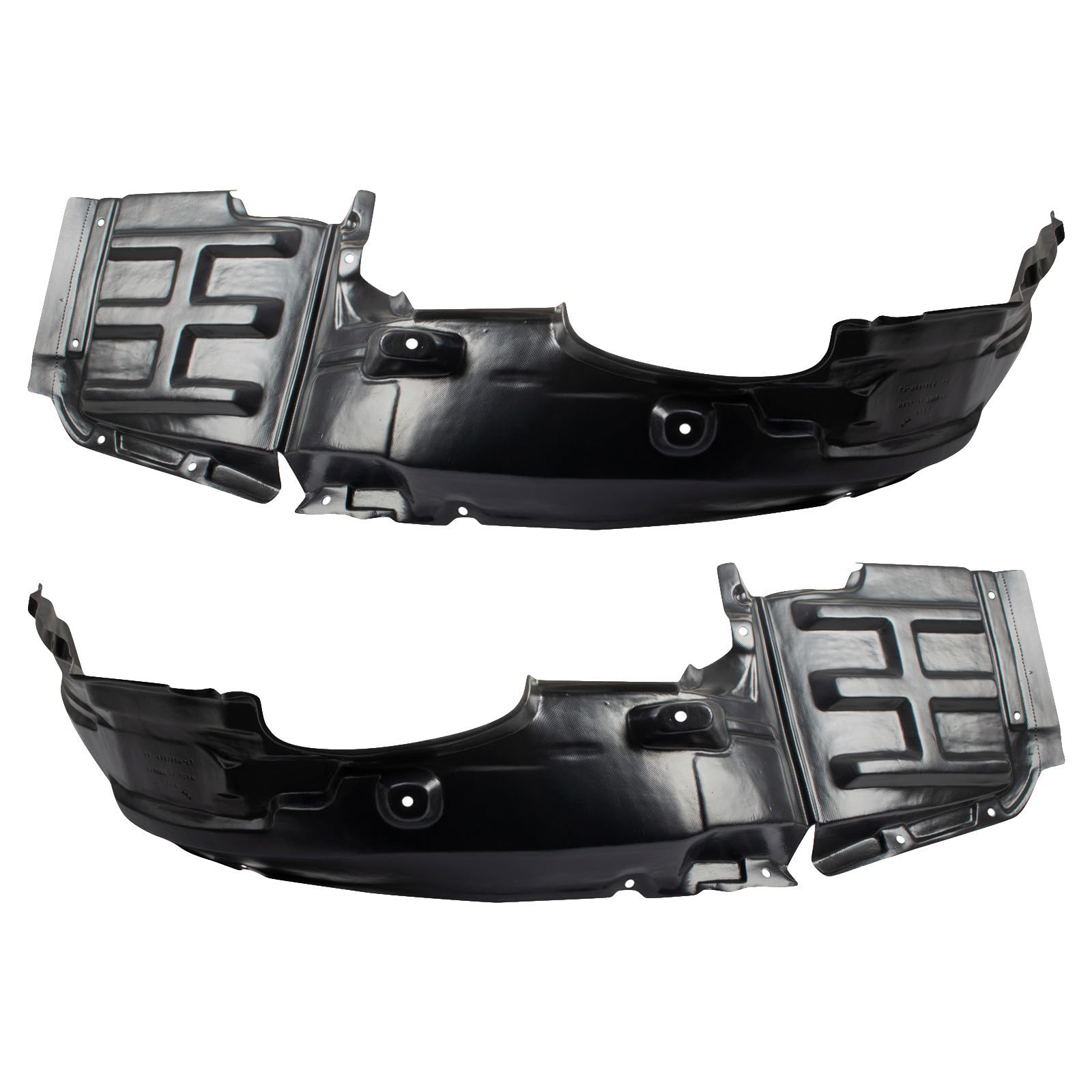 TRQ Inner Fender Liner Set | For 2010-2012 Mitsubishi Galant MI1248124 MI1249116