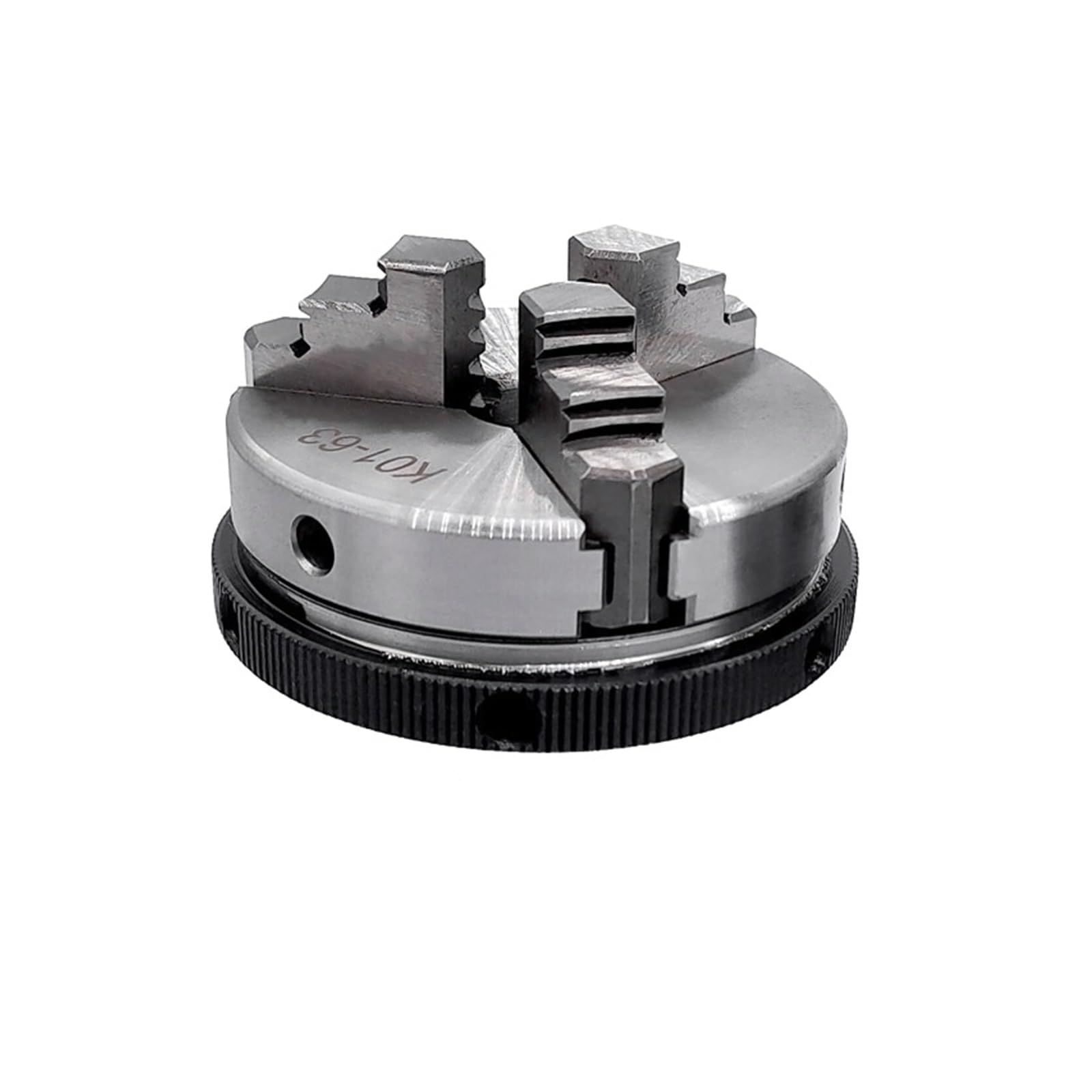 Uchwyt Tokarski, K01-50 uchwyt tokarski 3 szczęki 4 M14*1 korbowód K01-63 80 K02-50 63 80B samocentrujący Mini DIY Metal do narzędzi tokarki drewna(K01-50)