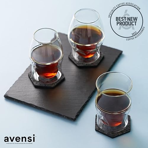 Miniatura 7 de AVENSI Solo VIDA - Cristalería para mejorar el café, juego de vidrio individual en embalaje completo