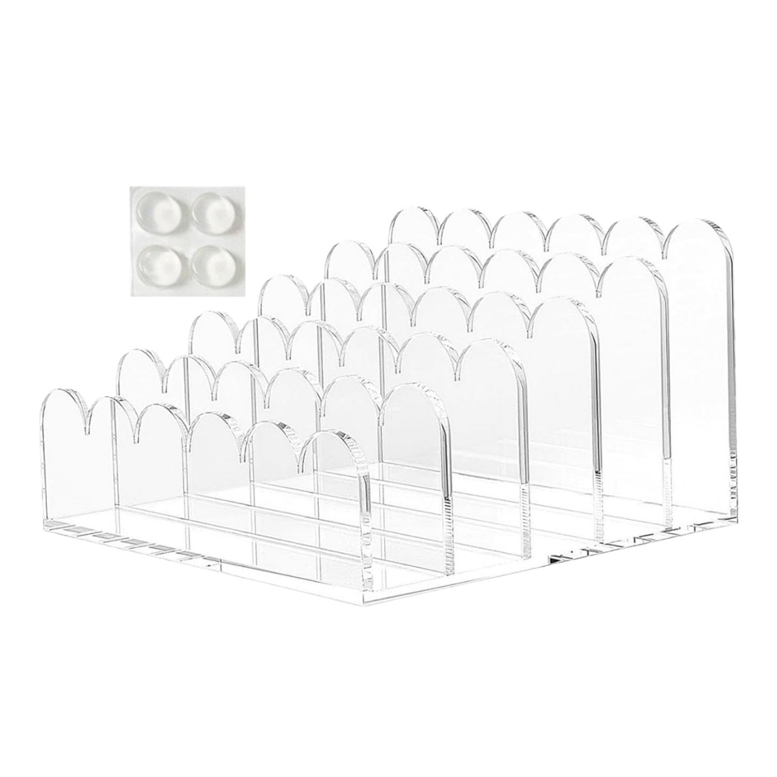 Acrylic Letter Holder Multifunctional Sorters Vertical Storage Racks