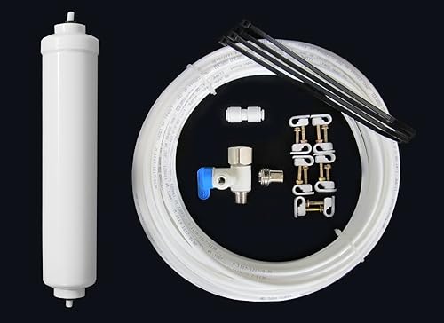 Clover D7A Dispensador de agua caliente y fría sin botella con kit de instalación, color blanco