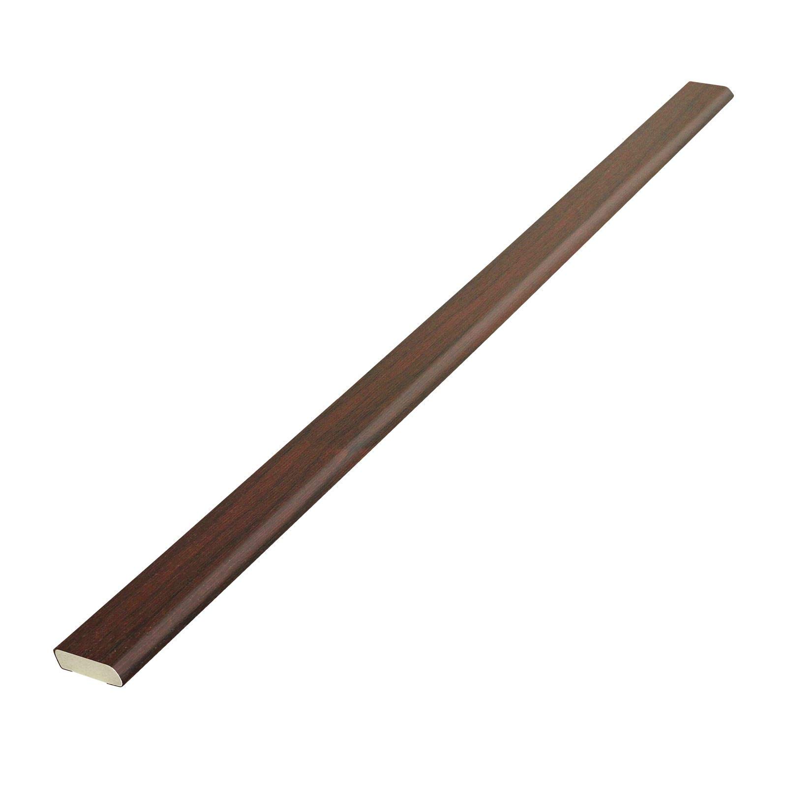 Cloaking Fillet Window Door Architrave Finishing Moulding Trim (2.5m) - 20mm, Rosewood