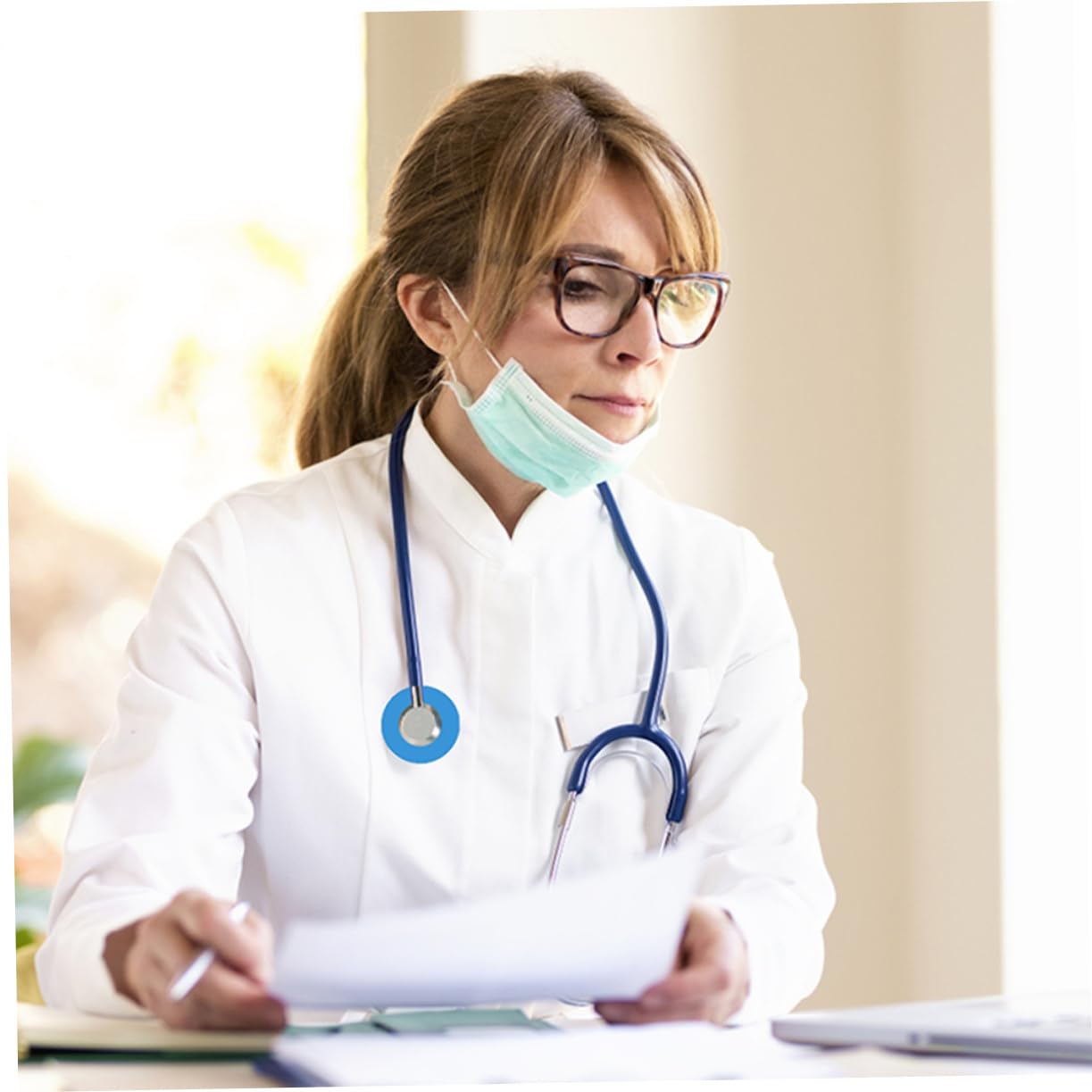 NAMOARLY 5sets Non- Non- Non-Medical Non-Medical Stethoscope Head Cover Replacement Part for Non- Non- Non-Medical Non-Medical Stethoscope Accessories 20pcs*5