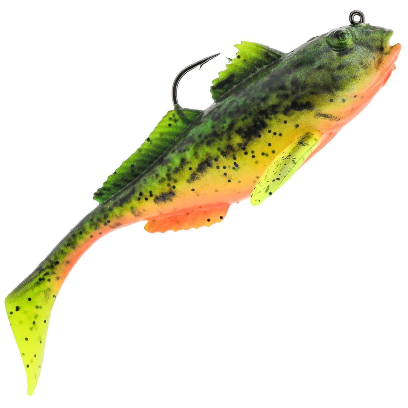 Westin Gunnar the Goby R2F Rubber Fish Colour: Fire Goby, Weight/Length/Hook Size: 21 g/10 cm/Size 3/0