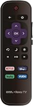 OEM Replacement Remote Control Compatible with All ONN. Roku TV Smart 4K Ultra HDTV 【Only Works with Onn. Roku TV, Not for Roku Stick and Roku Box】 (Netflix/Disney Plus/Hulu/Vudu)