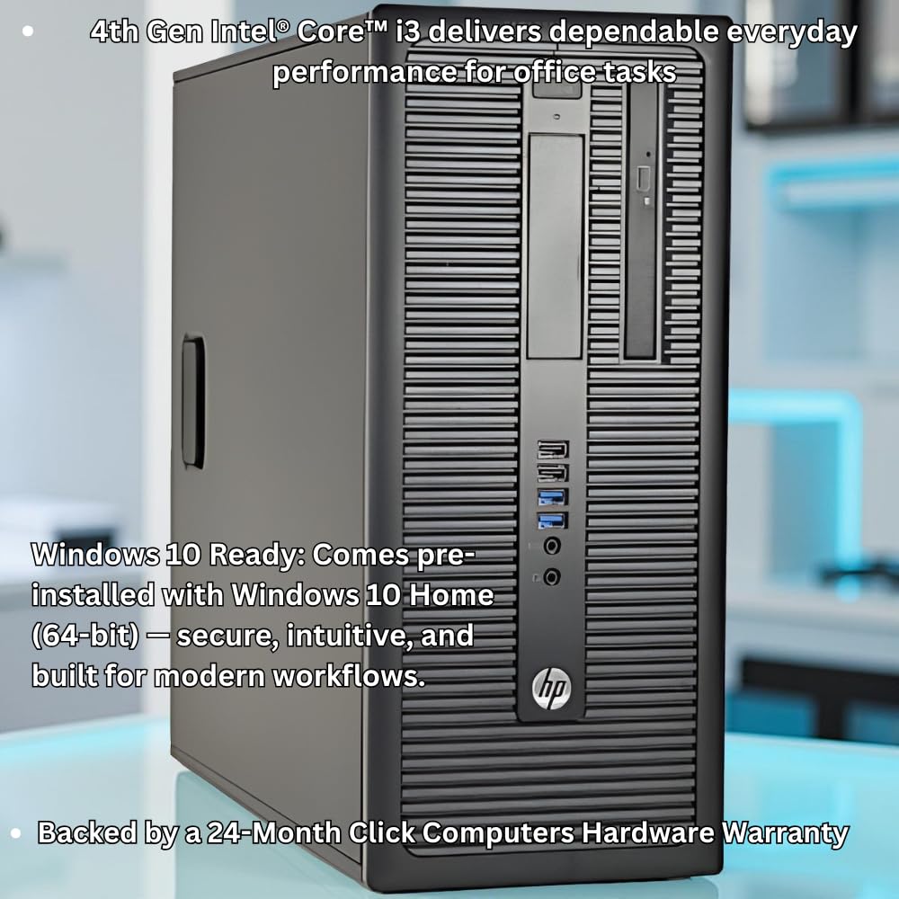 CC] Certified Pre-Owned HP ProDesk 600 G1 MT – Core i3 4th Gen