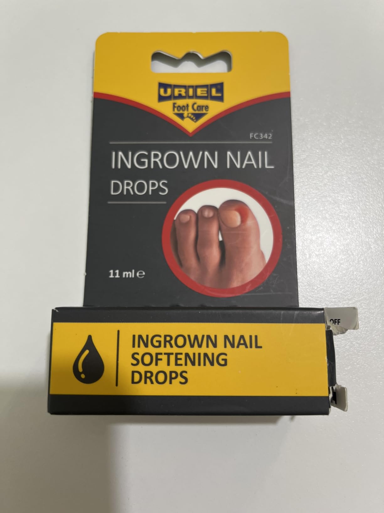 URIEL UPGRADED Ingrown Toenail Treatment, Ingrown Toenail Removal Kit, Ingrown Toenail Corrector, Ingrown Nail Kit Ingrown Toenail Tool 11 ml