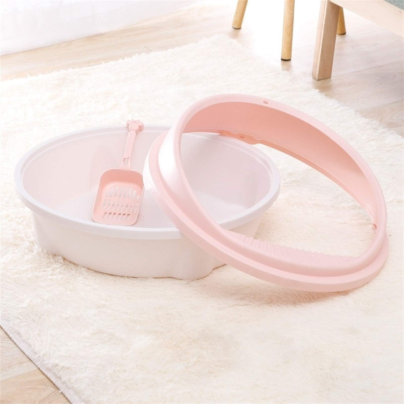 Starter kit per WC per animali domestici con paletta e padella per cani e gattini, soluzione facile per la pulizia della casa per proprietari di animali domestici
