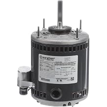 Marathon X261 48Y Frame 48A8O151 Open Air Over OEM Greenheck Fan Motor، 1 Phase، Capacitor Split الدائم، Ball Bearing، 1/8 hp، 825 RPM، 1 Speed، 115 VAC