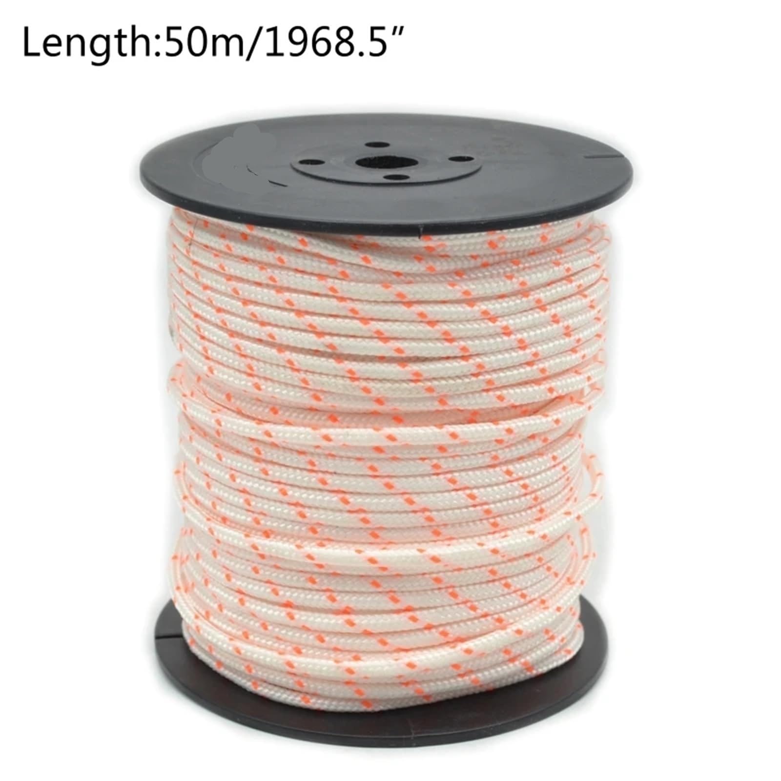 Corda di avviamento a Strappo in Nylon da 50 m for Motore a Strappo for decespugliatori, motoseghe, Tosaerba Cavo di Trazione
