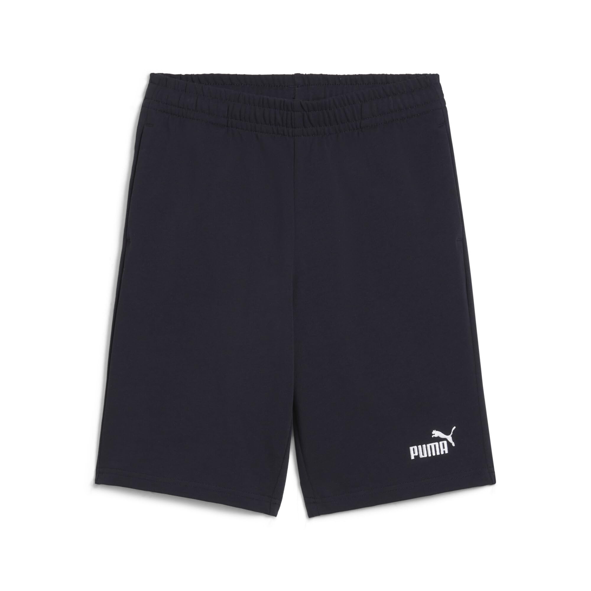 PUMA Youth Kids Unisex ESS No. 1 Logo Jersey Shorts Blue Size 11-12Y