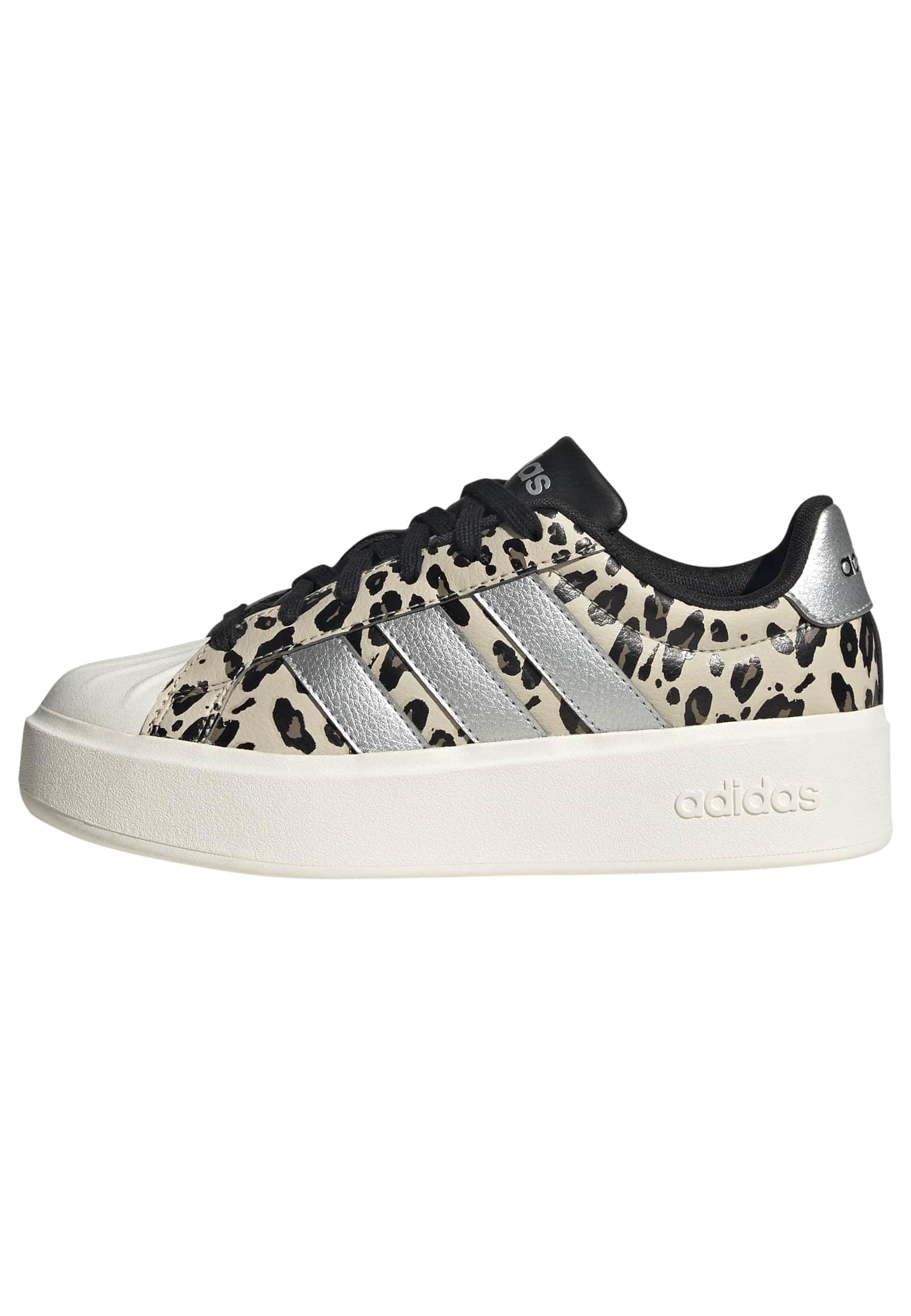 adidas Uniseks - dzieci Streettalk Bold Junior Shoes, Crystal Linen/silver met./core black, 40 EU