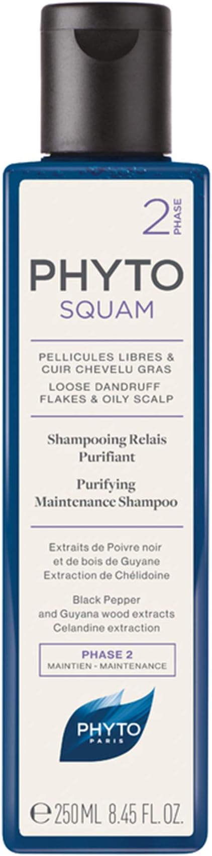 PhytoPhytosquam Purifying Maintenance Shampoo, 8.45 fl oz