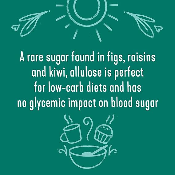 Wholesome Allulose Sweetener, 12-Ounce Bag, Zero Calorie Granulated Sugar Substitute, Non GMO, Non Erythritol, Gluten Free & Vegan Keto Sweetener (Pack of 2)
