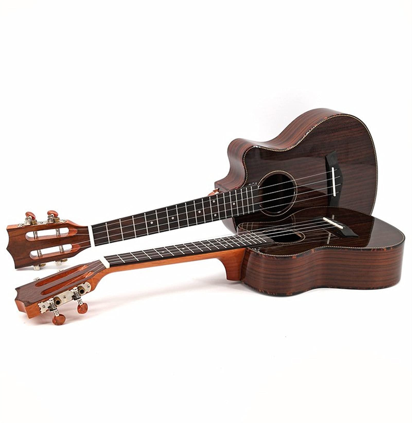 Ukulele koncertowe Początkujący Ukulele 26- calowy Pełna Rosewood Ukulele Polerowany Narożnik Tenor Ukul 4 Struny Mała Gitara Mini Podróż Hawaii Ukelele
