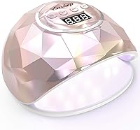 Vista 8 de Easkep Lámpara de uñas LED UV – Secador de uñas de 86 W, luz UV para uñas, protección de ojos, lámpara UV para uñas de gel, esmalte de uñas de gel
