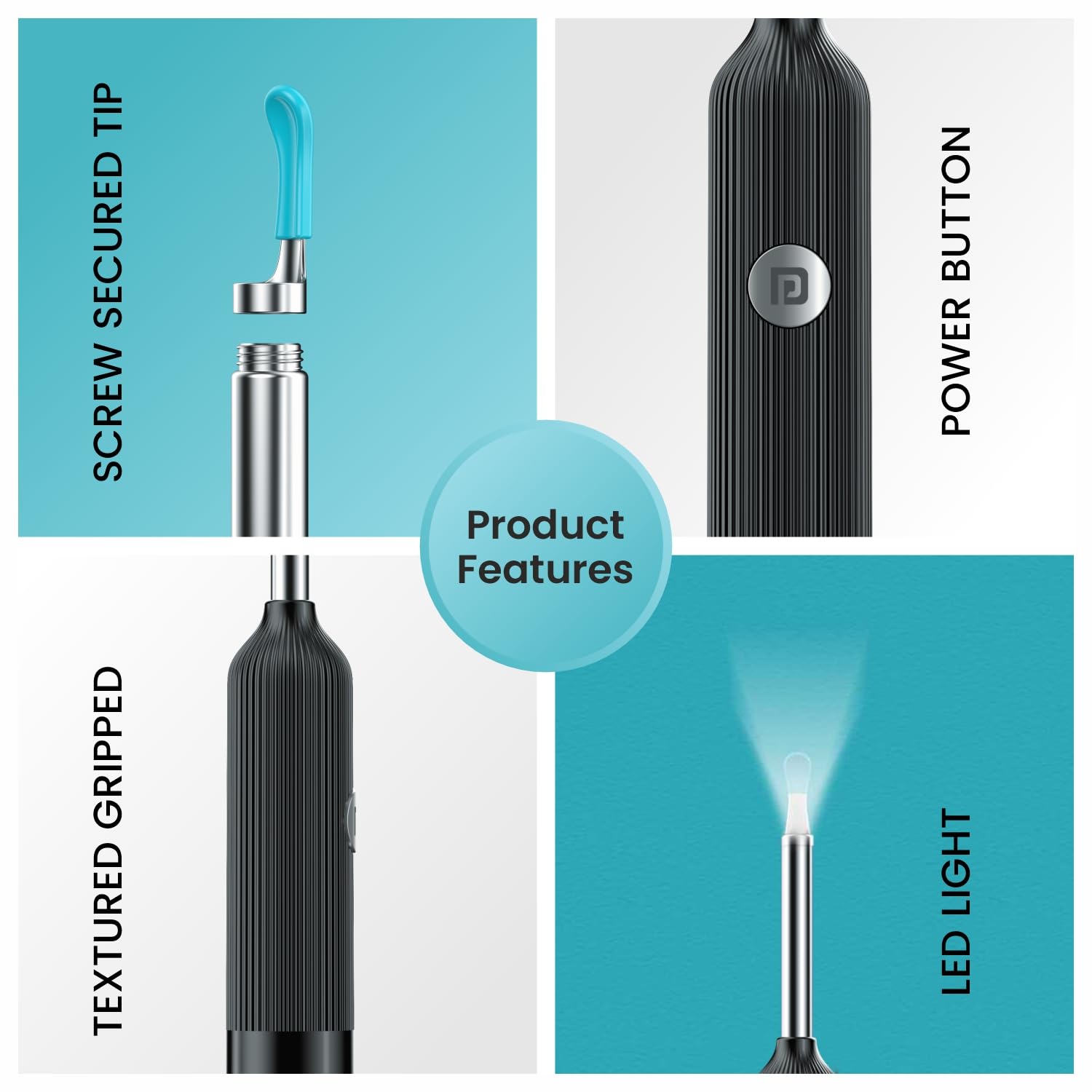 Portronics Year Endoscopes Clears Ottra with 1080p FHD camera with children and adults (Black) with Ultra 4.5 mm lens with 1080p FHD camera Portronics Year Endoscopes Clears Ottra with 1080p FHD camera with children and adults (Black) with Ultra 4.5 mm lens with 1080p FHD camera