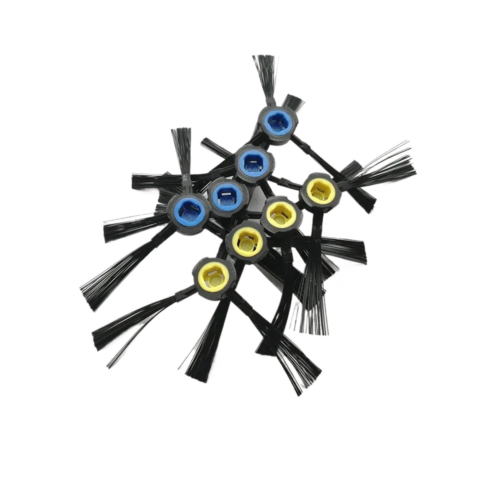 VHJXZQCNKLM Vacuum Cleaner Side Brush ，Compatible For ZACO，ILIFE A7， A9s，A10s， A80 Plus ，L100 ，B5 Max ，V9e ，V8S， V80 ，V8c ，V85， V8e ，V8 Plus Robot Cleaner Parts(8pcs)