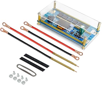 Almencla Welder Controlling Board Portable Display Board Handheld DIY Spotted Controller Replacement Accessories Material PP Acrylic Metal Suitable