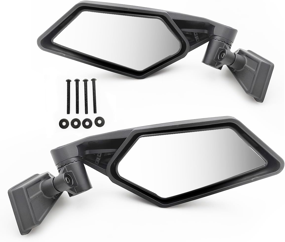 Amazon.com: Side Mirrors Side Rear View Mirrors Compatible with Can Am ...