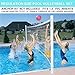 DUNNRITE Products ProVolly Retrofit Pool Volleyball Kit