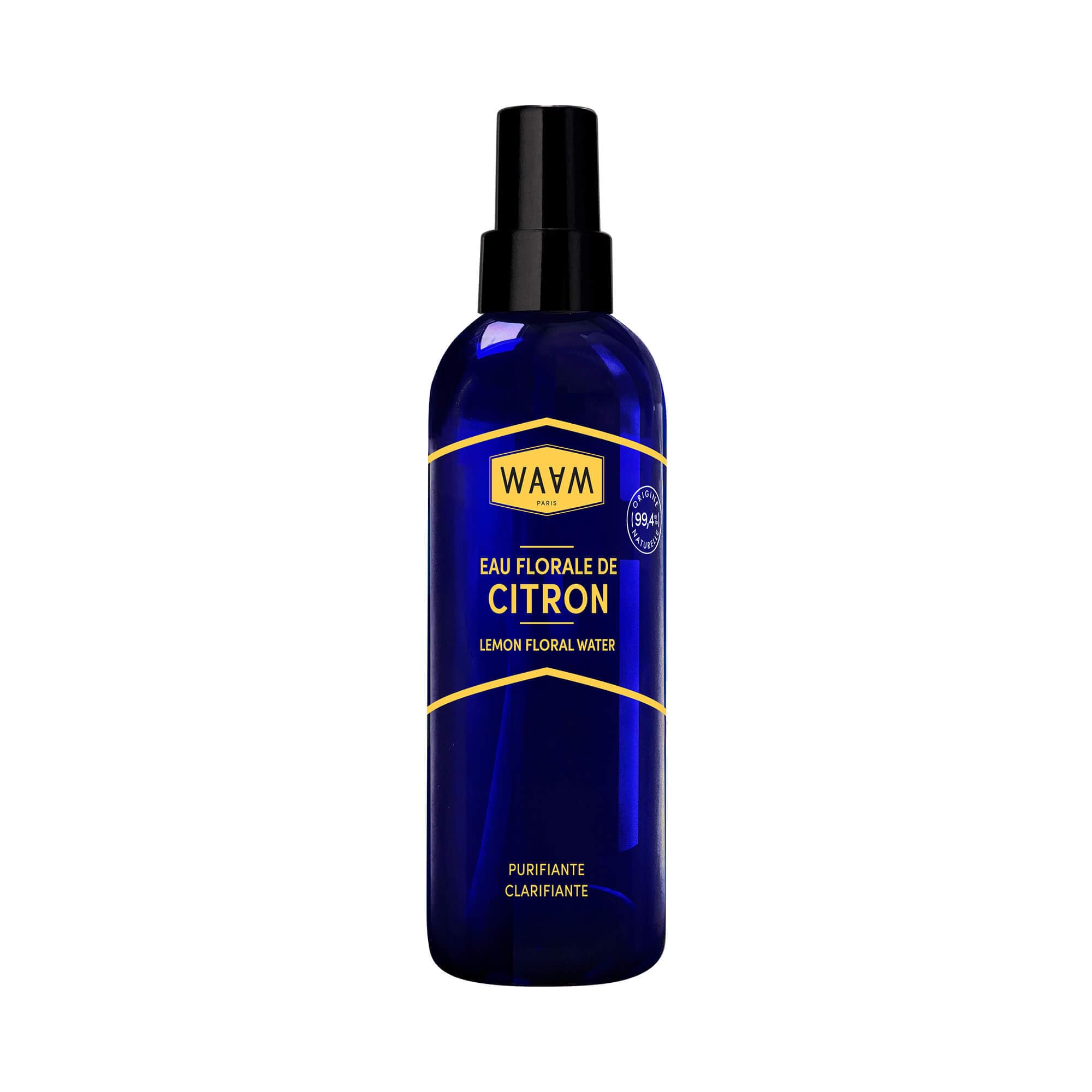 Waam – Eau Florale de Citron à l'aloe vera – Clarifiante et Purifiante – 200ml