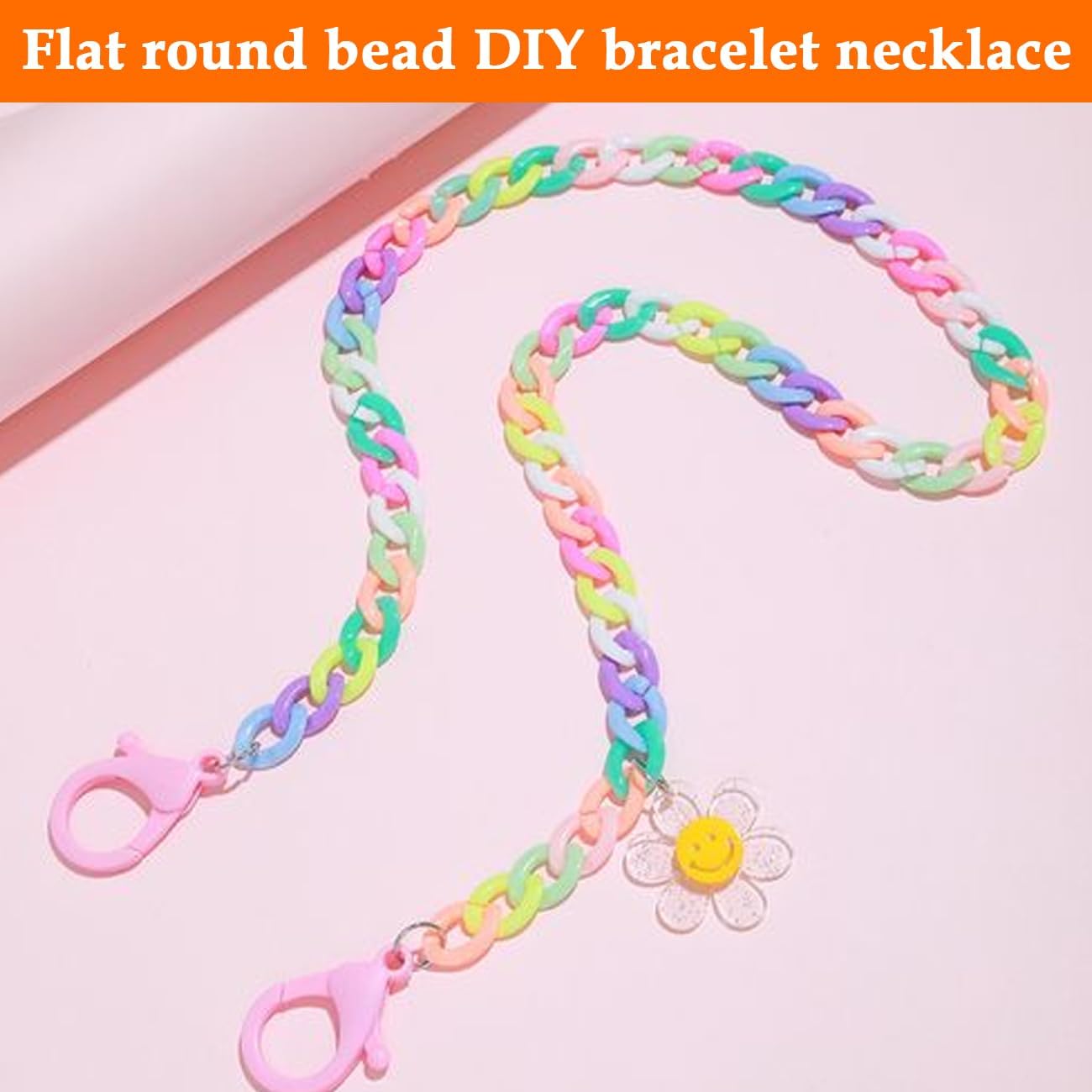 400 Pcs Acrylic Linking Rings, 8 Colors Open Quick Linking Rings Candy Colors Oval Link Chain Ring for Jewelry Making Bracelets Necklaces Earring Key Chains - Image 4