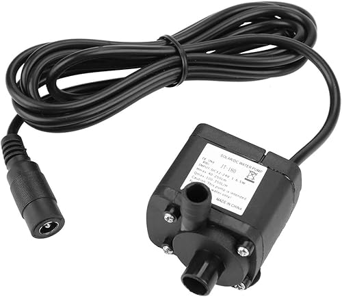 Garosa Mini bomba de agua de 350 LH CC de 24 V, bomba de fuente eléctrica sin escobillas de bajo ruido para piscina, acuario, pecera, pecera, Garosa Mini bomba de agua de 350 LH CC de 24 V, bomba de fuente eléctrica sin escobillas de bajo ruido para piscina, acuario, pecera, pecera,