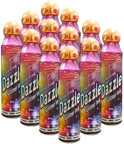 Dazzle One Dozen 3oz Orange Bingo Dauber