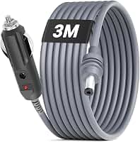 Cabo Carregador Veicular compatível com Star link Mini, Cabo 12v 24v para Aparelho Mini 3 Metros