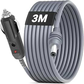 Cabo Carregador Veicular compatível com Star link Mini, Cabo 12v 24v para Aparelho Mini 3 Metros