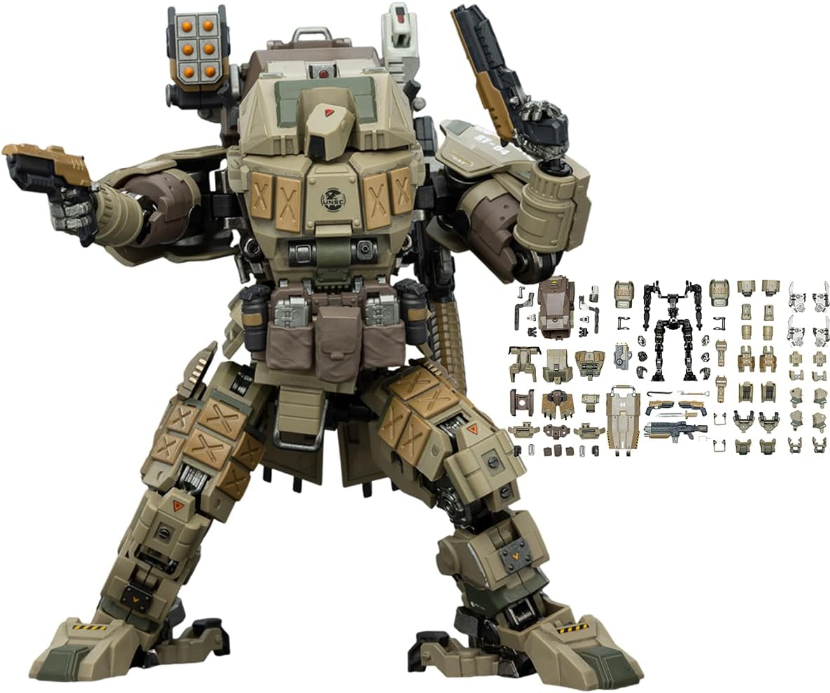 JOYTOY 1:25 Action Figure Dark Source - APOC Series Iron Vanguard Heavy Assault Mech6.54 - Collection Model Birthday Gift 15age+,JT02717 （Requires Assembly）