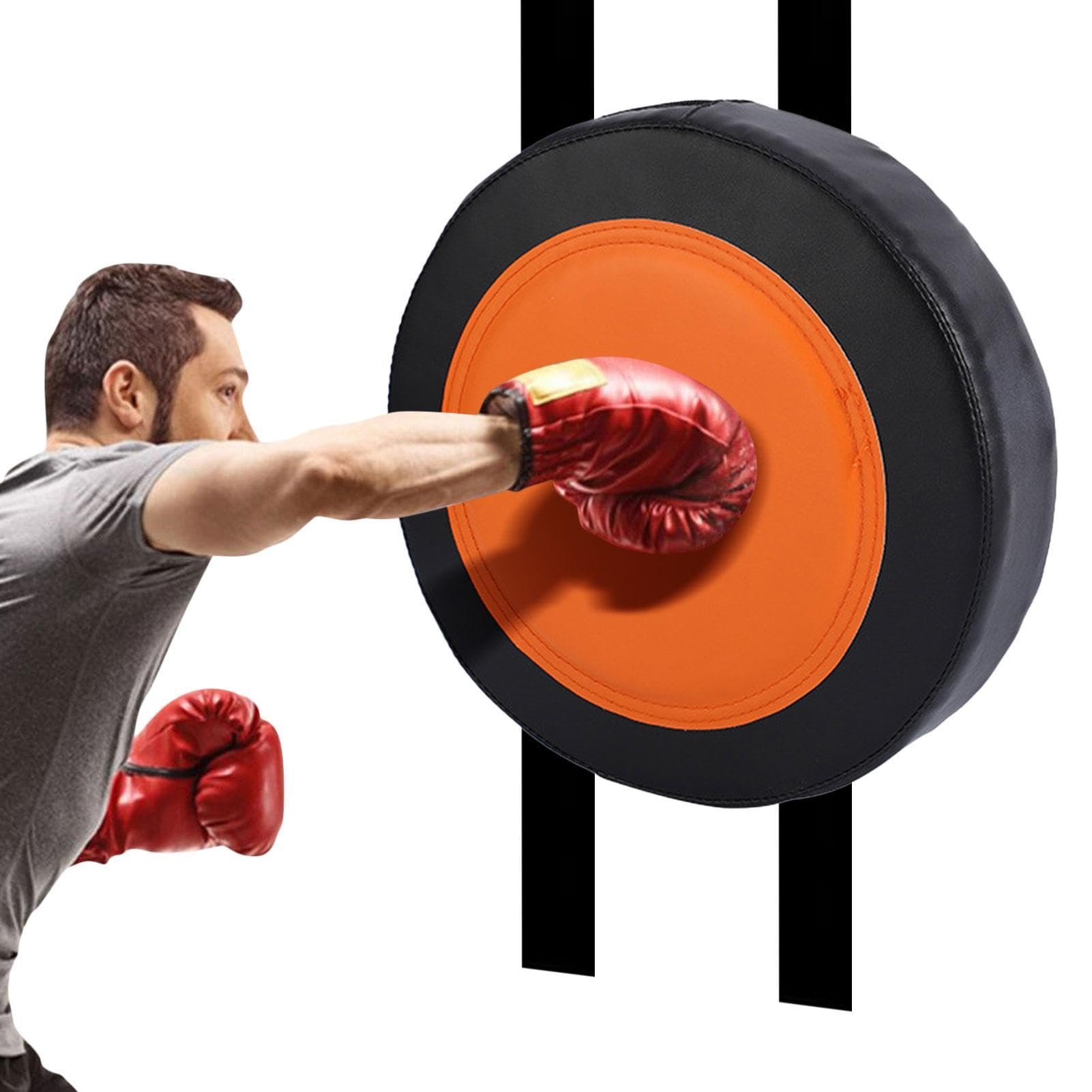 Tampone per punzonatura a parete,PU Leather Wall Target Punch | Attrezzatura per il fitness ad altezza regolabile per un allenamento confortevole di boxe Taekwondo