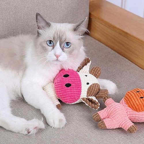 Cachorro De Pelucia Brinquedo Pet Shop Ursinho De Pelúcia Canelada (Vaca)