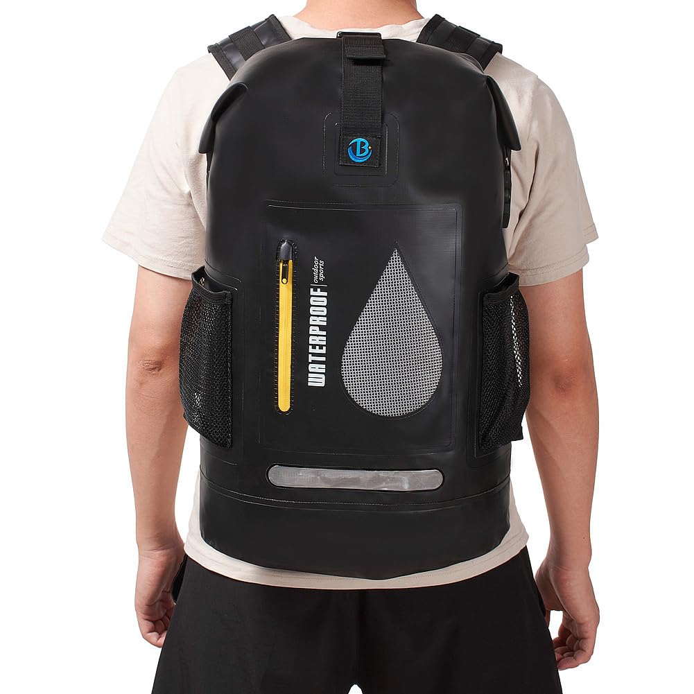 Zaino impermeabile da 30 l, per nuoto, pesca, surf, rafting, canottaggio, kayak, canoa, con sacca extra piccola da 2 l