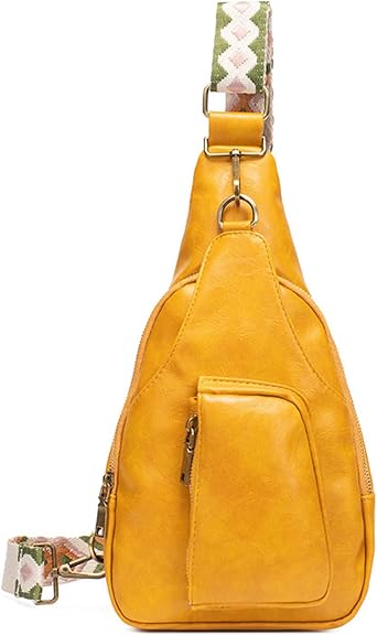 FANDARE Womens Body Bag, Simple, Lightweight, Stylish, Multifunctional, One-Shoulder Bag, Cross-body Bag, Water Repellent, Multifunctional, Travel, Popular, Multifunctional, Walk, Bike, Birthday,