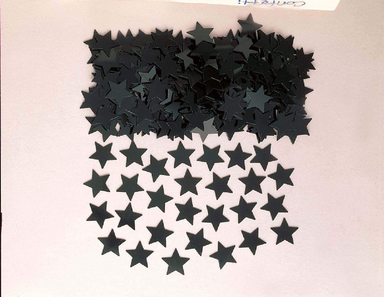 Amscan 14 g Stardust Metal Confetti Party Accessory, Black