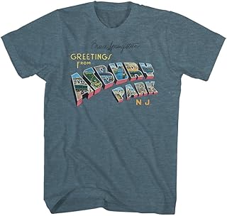 Unisex-Adult Official Merch Asbury Park Short Sleeve Shirt