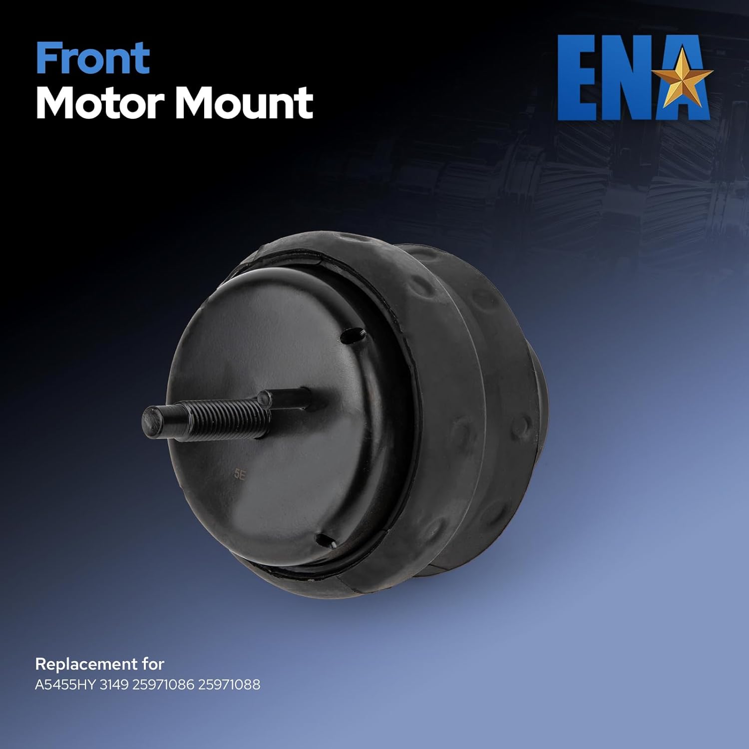 ENA Front Left and Right Engine Motor Mount Set Compatible with Cadillac CTS SRX STS 2004 2005 2006 2007 2008 2009 2010 2011 3.6L 4.4L 4.6L AWD Motor Mounts Replacement for A5455HY 25971086 Set of 2