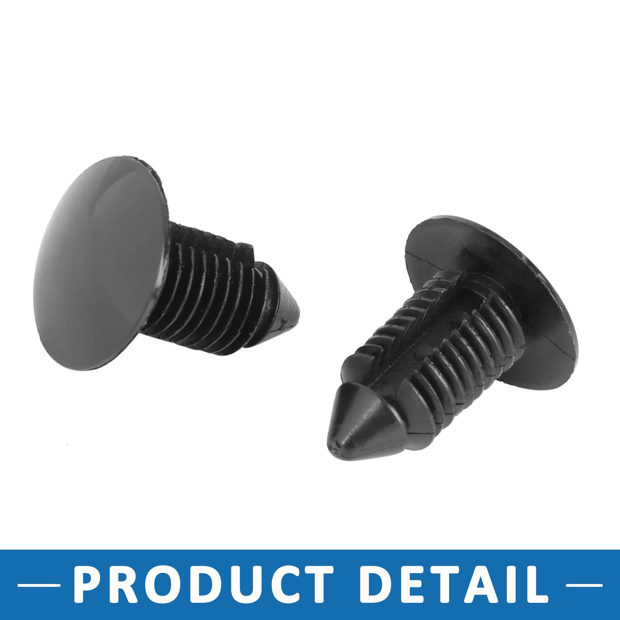 A ABSOPRO Bullone Rivetti Fissaggio Paraurti Paraurti Fermo per GM(Set di 30)