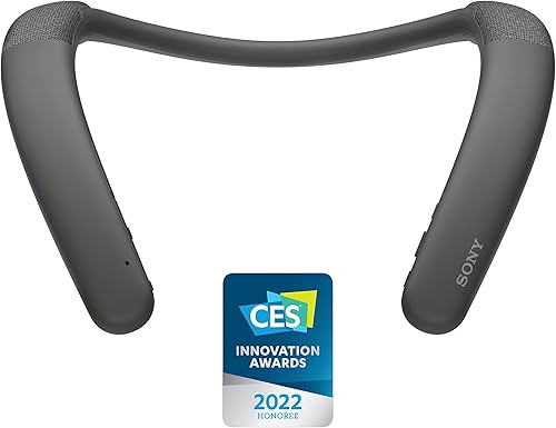 Miniatura 2 de Sony SRS-NB10 Altavoz Bluetooth inalámbrico con banda para el cuello, cómodo y ligero con tecnología para trabajar desde casa, micrófono integrado,