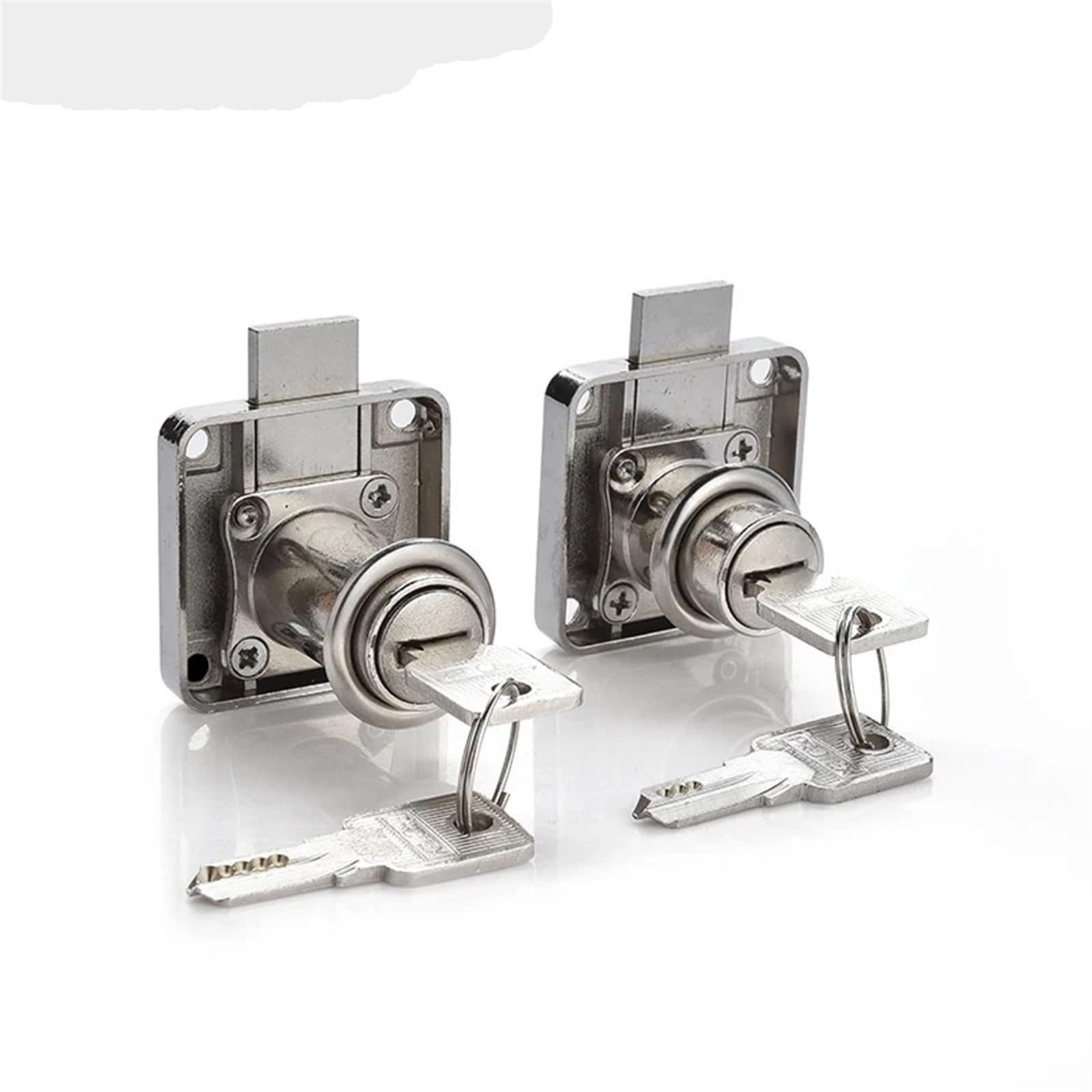 Drawer Lock Wardrobe Cinet Cam Locks with 2 Keys Same Key Furniture Door Hardware for Office Desk Letter Box Mailbox 1Pcs(138-22)