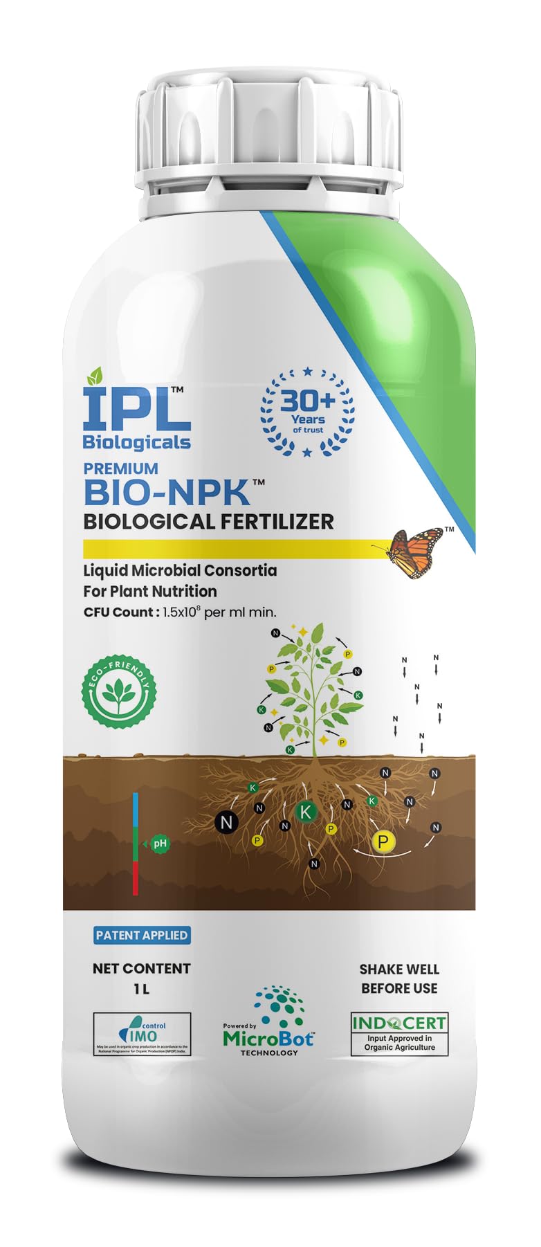 See full amazon price history chart for Bio NPK-Ltr,NPK (nitrogen (N), phosphorus (P) and potassium (K)) Microbial Consortia,Bio-Fertilizer,Liquid.Fix NPK deficiencies, promoting healthier growth.500 ml Bio NPK-Ltr,NPK (nitrogen (N), phosphorus (P) and potassium (K)) Microbial Consortia,Bio-Fertilizer,Liquid.Fix NPK deficiencies, promoting healthier growth.500 ml (B0CRHQXRWD) Amazon Price History, Amazon Price Tracker