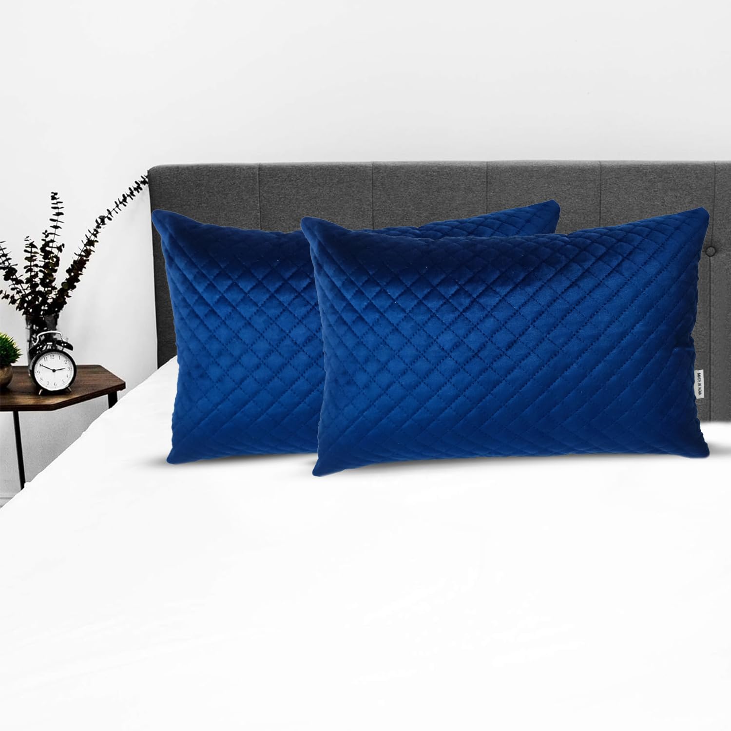 See full amazon price history chart for Dookra Rectangular Bed Pillow Cushion Cover for Bed | Soft for Comfort & Back Support | Washable | Premium Velvet Kuilted Outer Cover with Zip | Pack of 2 (15" x 22") (Blue) Dookra Rectangular Bed Pillow Cushion Cover for Bed | Soft for Comfort & Back Support | Washable | Premium Velvet Kuilted Outer Cover with Zip | Pack of 2 (15" x 22") (Blue) (B0D8CXGSHL) Amazon Price History, Amazon Price Tracker